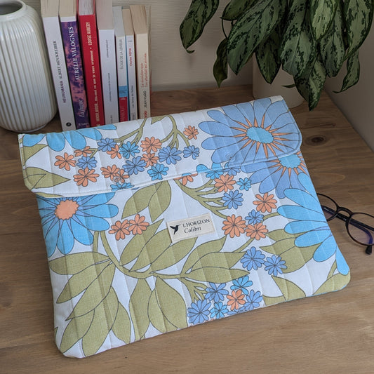 pochette ordinateur upcyclée