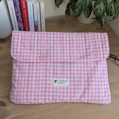 pochette ordinateur upcyclée
