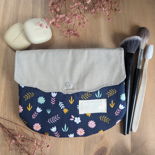 Trousse de toilette upcyclée